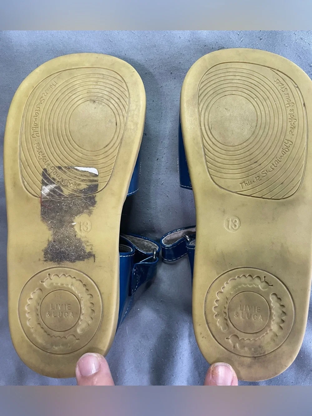 Livie & Luca Mary Jane Sandals Size 13